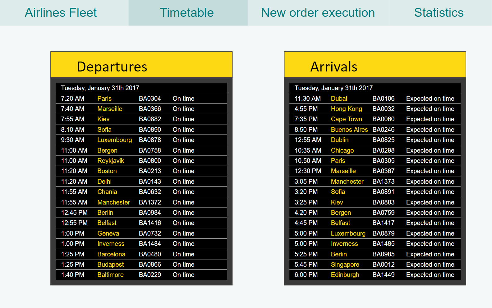 denver flight arrivals and departures